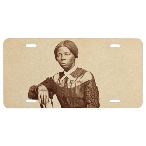 Underground Railroad Abolitionist Harriet Tubman  License Plate