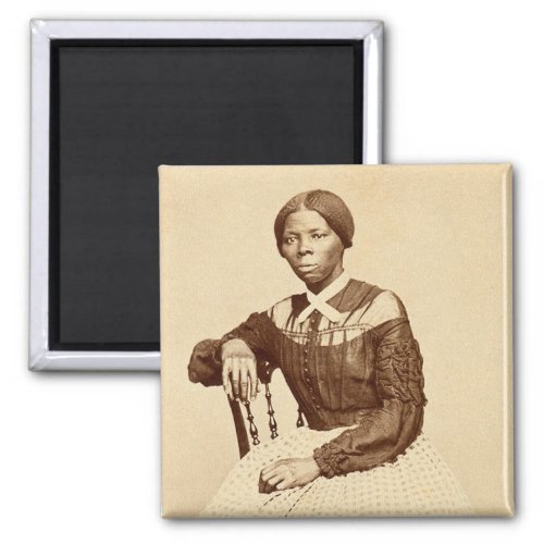 Underground Railroad Abolitionist Harriet Tubman  Magnet