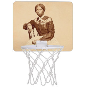 Underground Railroad Abolitionist Harriet Tubman  Mini Basketball Hoop