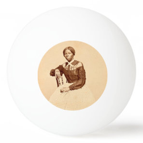 Underground Railroad Abolitionist Harriet Tubman  Ping Pong Ball