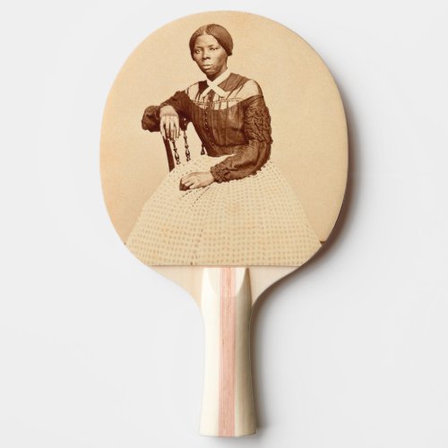 Underground Railroad Abolitionist Harriet Tubman  Ping Pong Paddle