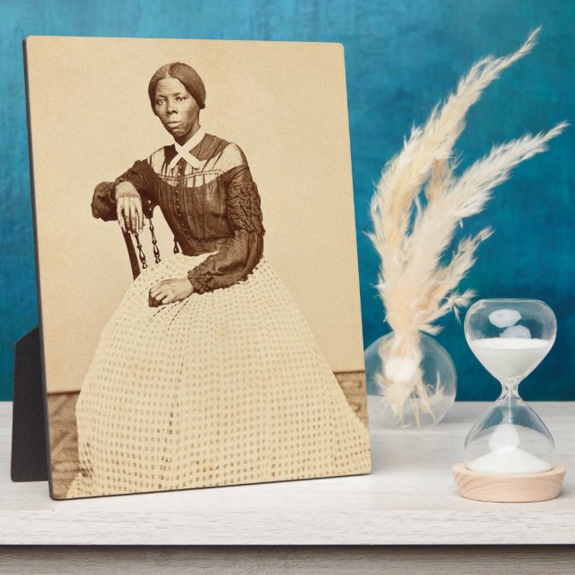 Underground Railroad Abolitionist Harriet Tubman  Plaque (Side)
