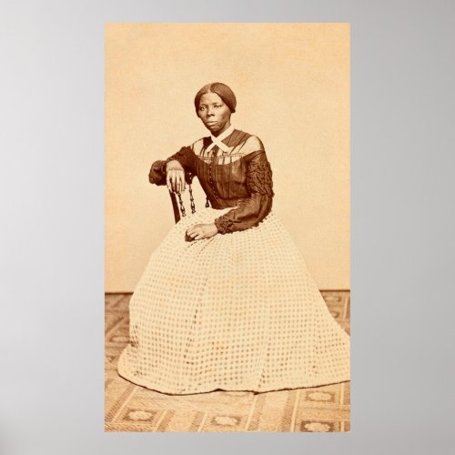 Underground Railroad Abolitionist Harriet Tubman  Poster
