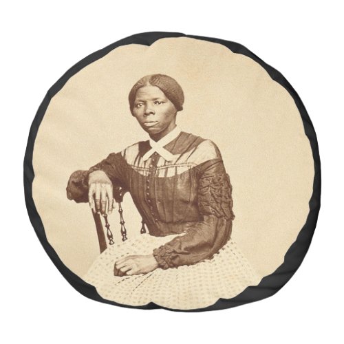 Underground Railroad Abolitionist Harriet Tubman  Pouf