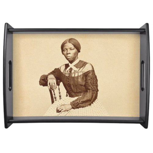Underground Railroad Abolitionist Harriet Tubman  Serving Tray
