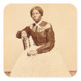 Underground Railroad Abolitionist Harriet Tubman  Square Sticker
