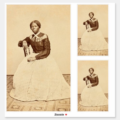 Underground Railroad Abolitionist Harriet Tubman  Sticker