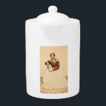 Underground Railroad Abolitionist Harriet Tubman  Teapot<br><div class="desc">"I was the conductor of the Underground Railroad for eight years, and I can say what most conductors can't say — I never ran my train off the track and I never lost a passenger. ~ Harriet Tubman, 1896" Harriet Tubman was an American abolitionist and social activist. Born into slavery,...</div>