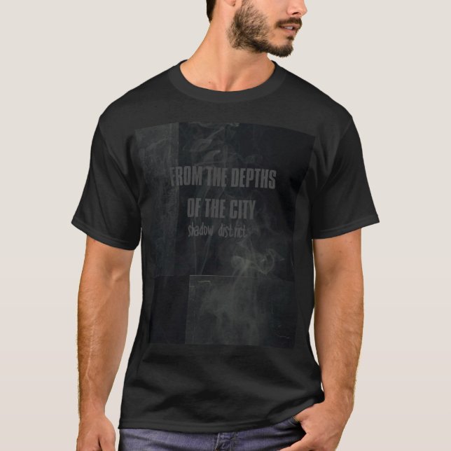Underground StreetwearShadow Unisex Black T-shirt  (Front)