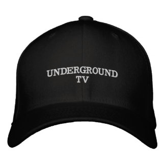 UNDERGROUND TV EMBROIDERED BASEBALL CAP