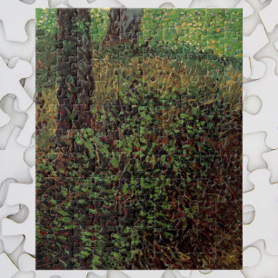 Undergrowth by Vincent van Gogh Jigsaw Puzzle
