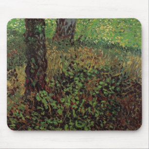 Undergrowth by Vincent van Gogh Mouse Pad