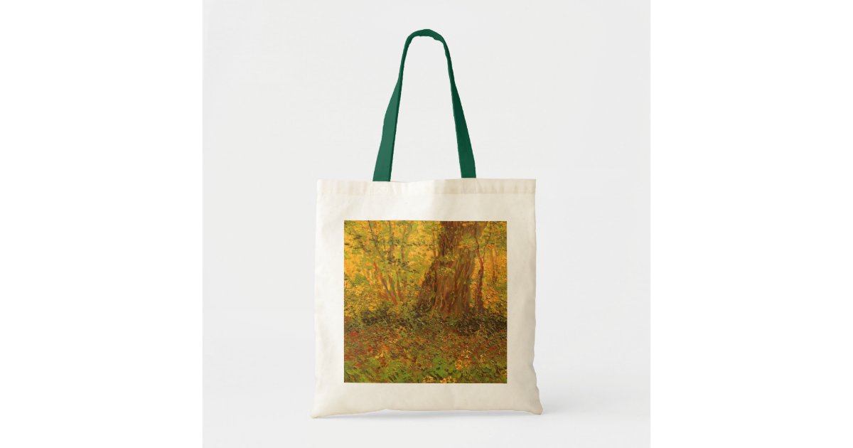 Van Gogh: Undergrowth with Two Figures Zipper Bag