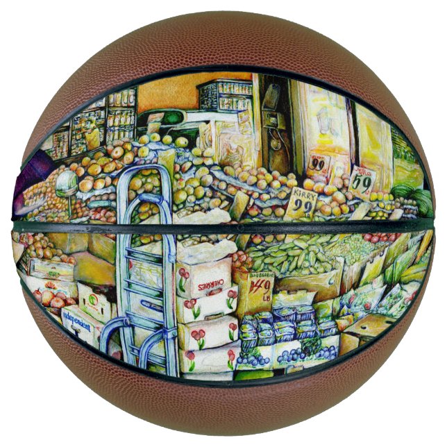 Undermining Artistic Gentrification Basketball (Front)