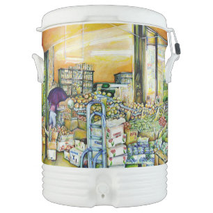 Undermining Artistic Gentrification Beverage Cooler