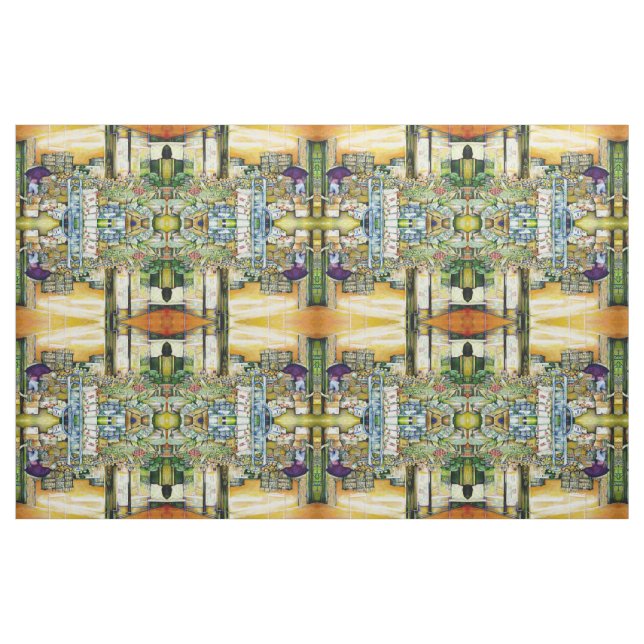 Undermining Artistic Gentrification Fabric (Fat Quarter)