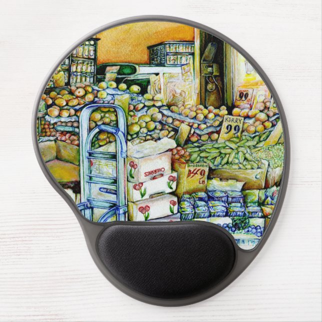 Undermining Artistic Gentrification Gel Mouse Pad (Front)