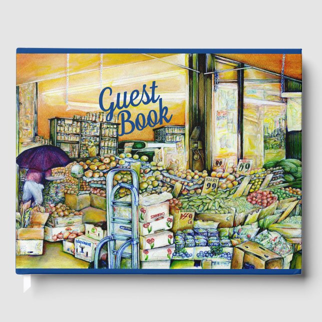 Undermining Artistic Gentrification Guest Book (Front)