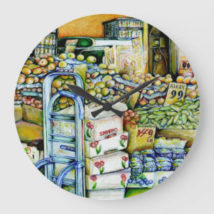 Undermining Artistic Gentrification Large Clock