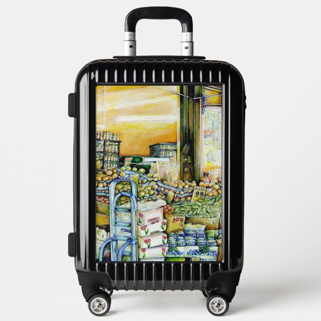 Undermining Artistic Gentrification Luggage (Front)