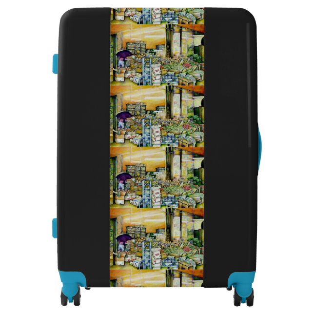 Undermining Artistic Gentrification Luggage (Front)