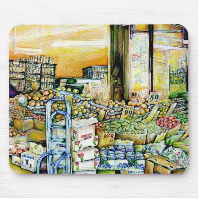 Undermining Artistic Gentrification Mouse Pad (Front)
