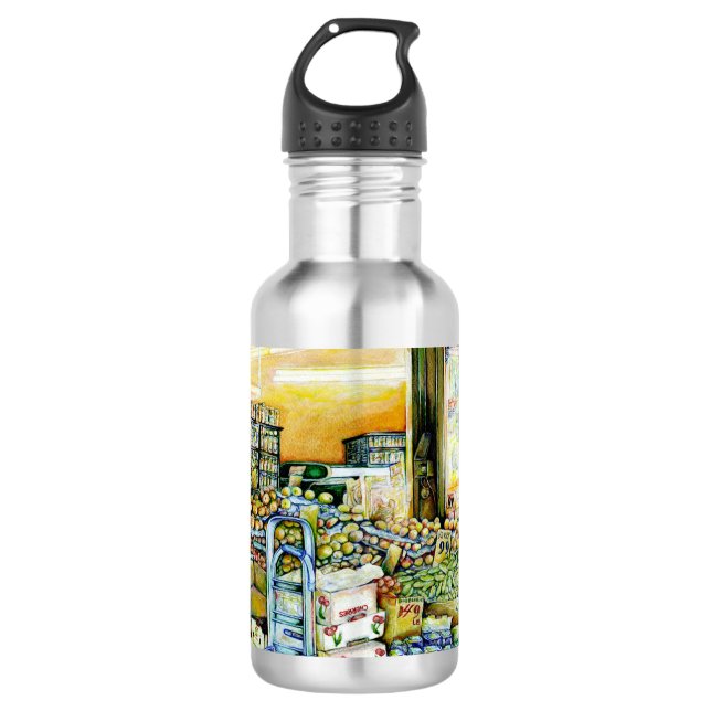 Undermining Artistic Gentrification Water Bottles (Front)