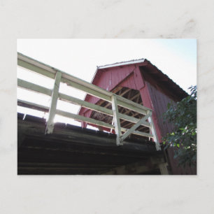 Underneath the Covered Bridge Postcard