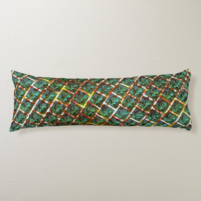 Underneath the dirty and rusty grille body pillow (Front)