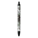 Underneath the Snow Covered Pine Tree Winter Photo Pen