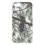 Underneath the Snow Covered Pine Tree Winter Photo iPhone SE/8/7 Case