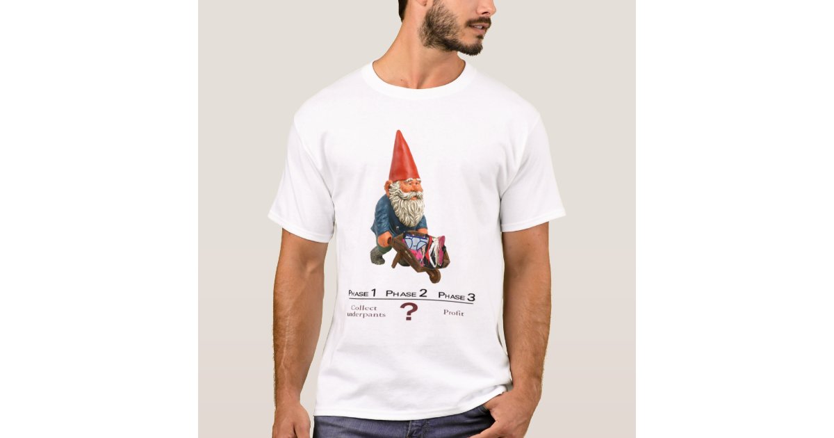 Underpants Gnome T-Shirt | Zazzle