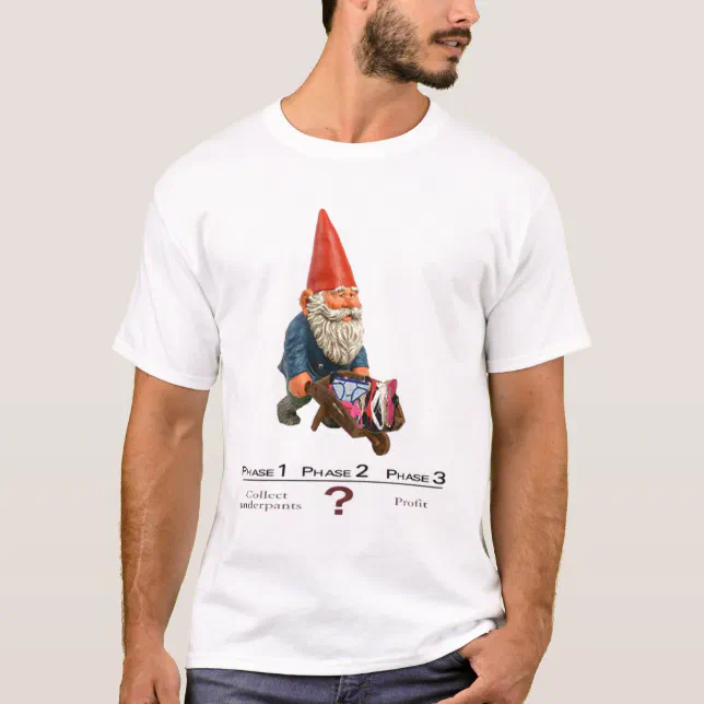 Underpants Gnome T-Shirt | Zazzle