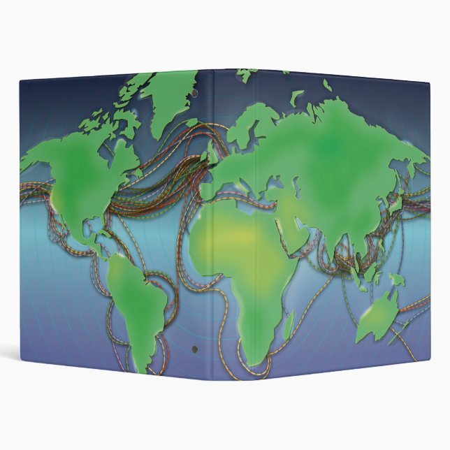 UnderSea Communication wires Binder (Background)