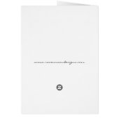 Undersea Companions Greeting/Note Card (Back)