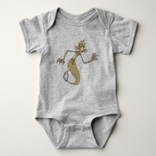 Undersea Gal  Creature From Black Lagoon Baby Bodysuit