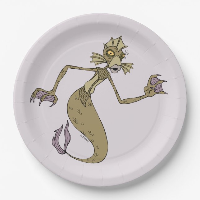 Undersea Gal | Creature From Black Lagoon Paper Plates (Front)