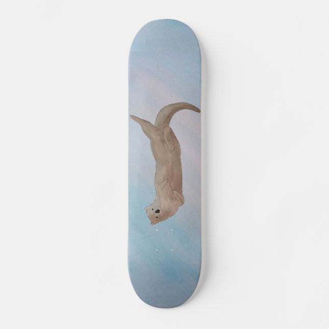 Undersea Marine Mammal Sea Otter Skateboard (Front)