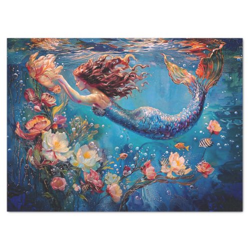 Undersea Mermaid Tissue Paper