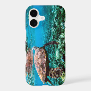 Undersea Tropical Sea Turtle iPhone 17 Case