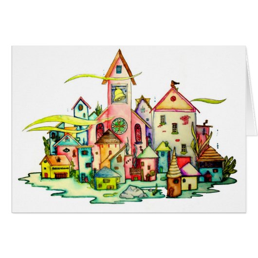 Undersea Village Cards (Front Horizontal)