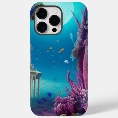 Undersea World 029 Drowned Moon Case_Mate iPhone 14 Pro Max Case