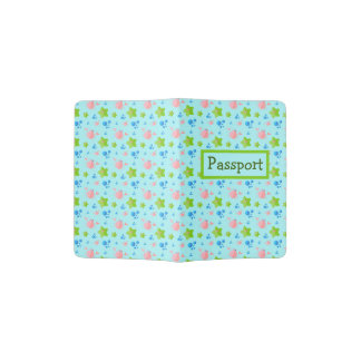 Undersea world print passport holder