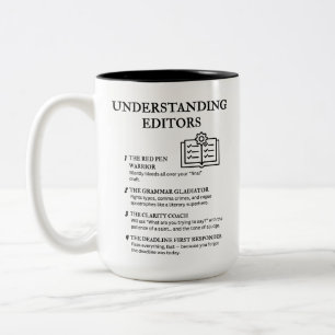 Understanding Editors Two-Tone Coffee Mug