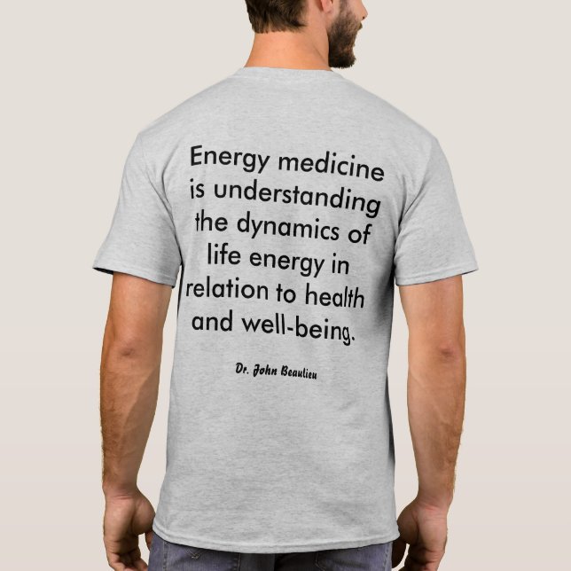 Understanding Energy Medicine T-Shirt (Back)