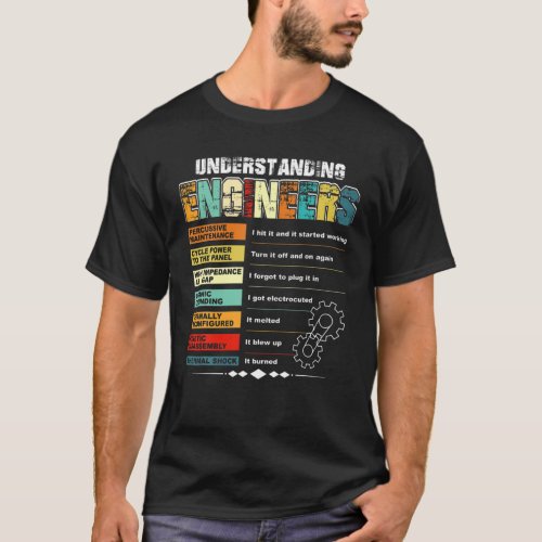 Understanding Engineers Funny Electrical Engineeri T_Shirt