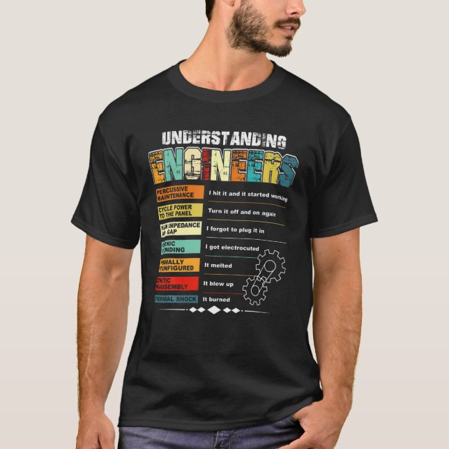 Understanding Engineers Funny Electrical Engineeri T-Shirt (Front)