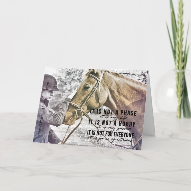 UNDERSTANDING Greeting Card (Front)