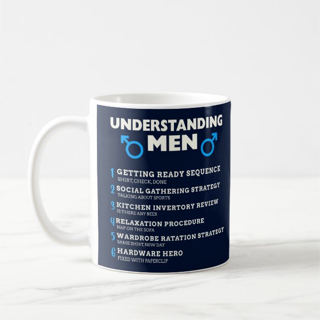 Understanding Men Coffee Mug (Left)