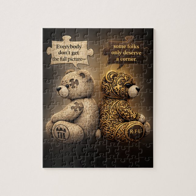 Understanding Perspective – R.F.U Motivational Jigsaw Puzzle (Vertical)
